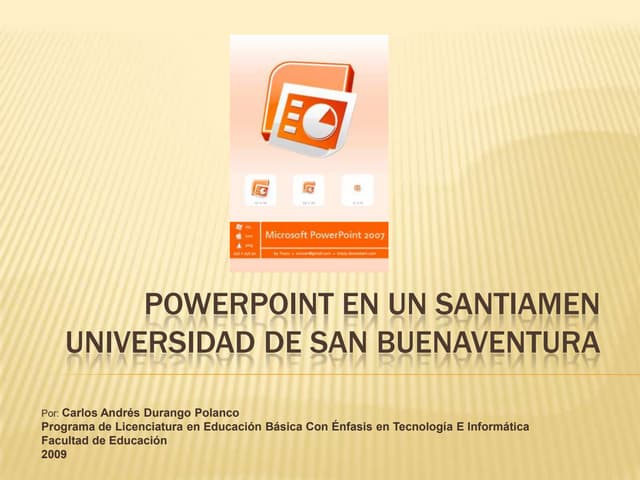 Power Point En Un Santiamen