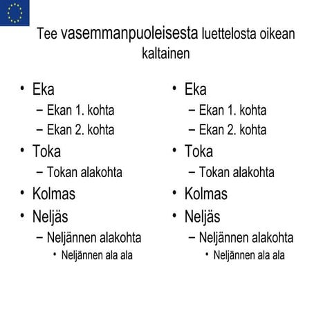 Powerpoint esitys tiia