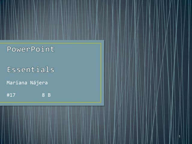 Power point essentials