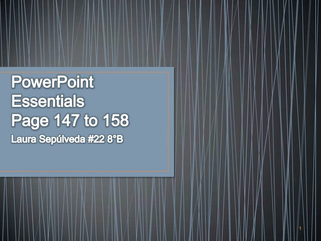 Power point essentials