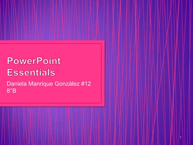 Power point essentials