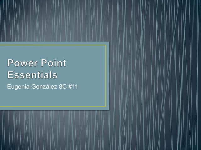 Power point essentials eugenia gzz #11 8c