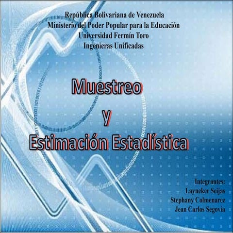 estadistica muestreo