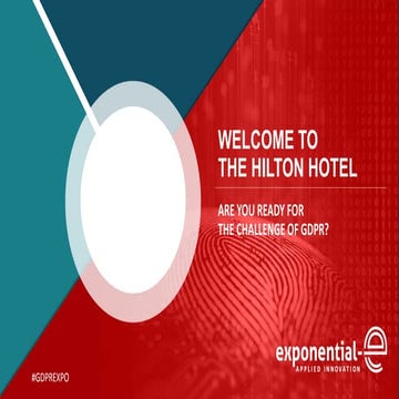 12th July GDPR event slides