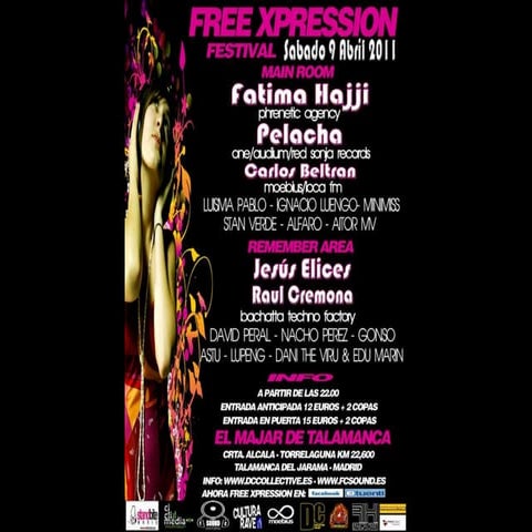 Powerpoint fiesta free xpression @ el manjar de talamanca (9 04-2011)