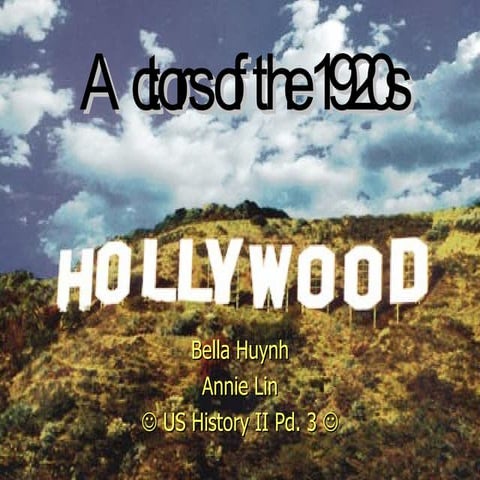 Actors of the 1920s | PPT - Slideshare