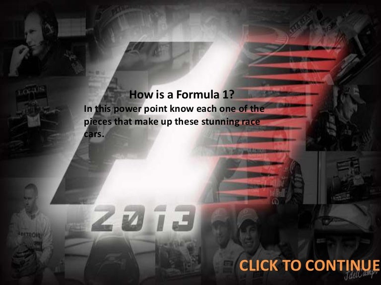 Power point formula 1