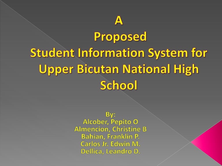 Thesis proposal presentation example image