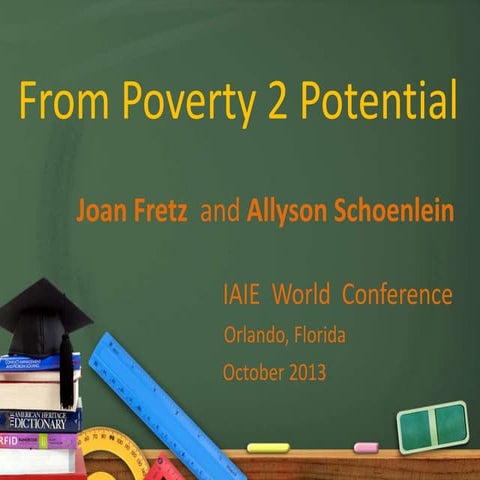 Power point from poverty to potential