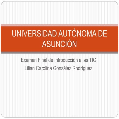 examen final tic