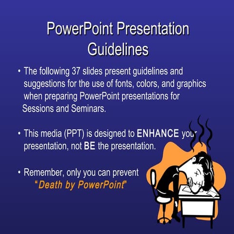Powerpointguidelines