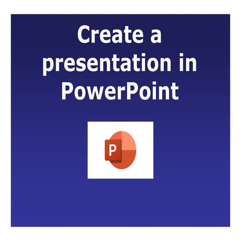 how to prepare a presentation in powerpoint