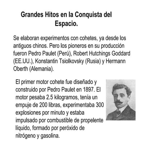 Powerpoint hitos y conquista del espacio.