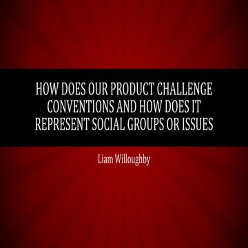How does our product challenge conventions and how