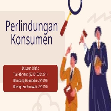 PowerPoint Hukum Dagang perlindungan konsumen