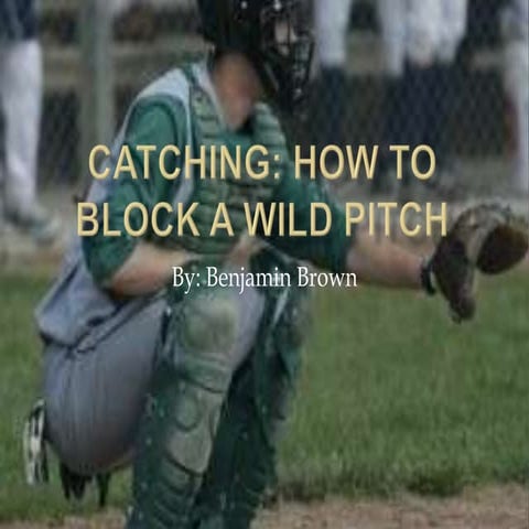 Catching: How to Block a Wild Pitch