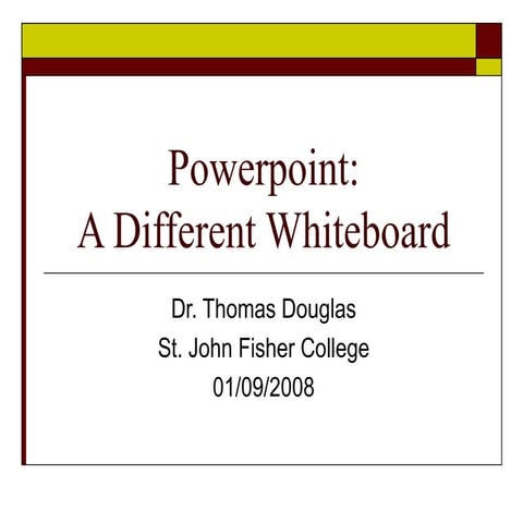 Powerpoint Ideas