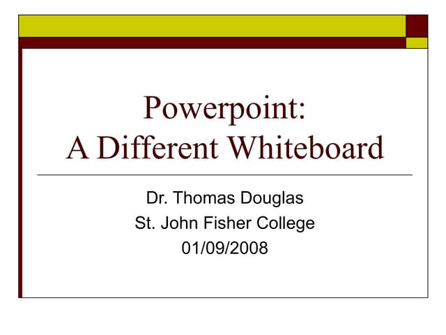 Powerpoint Ideas