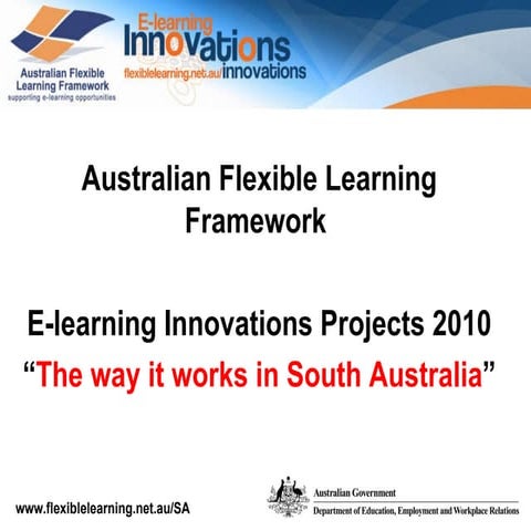 SA E-learning Innovations Information Session