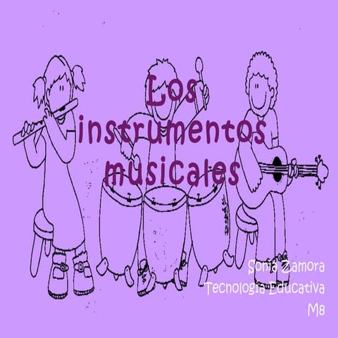 Power point instrumentos musicales