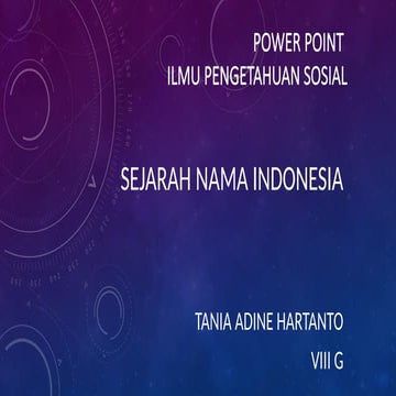 Power Point Ips Sejarah Kelas Viii Pptx