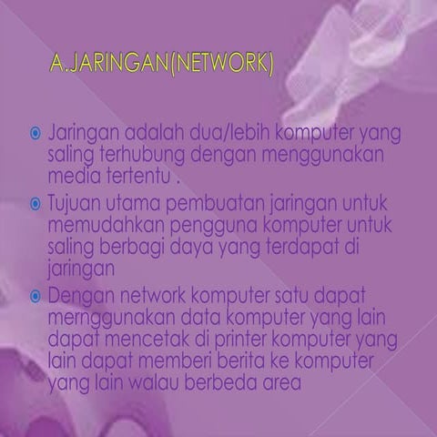 Power point jaringan