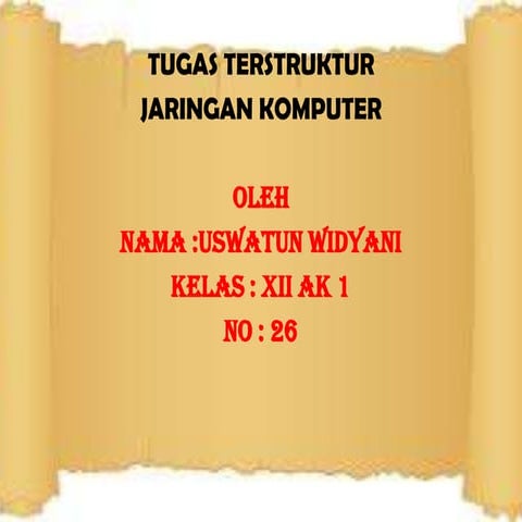 Powerpoint jaringan komputer