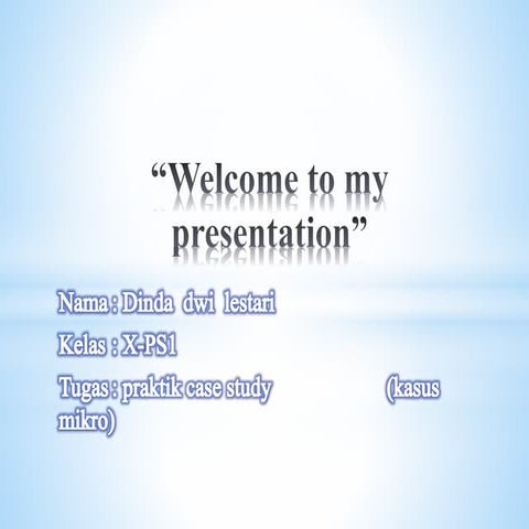 Power point kasus_mikro_dinda_x-ps1