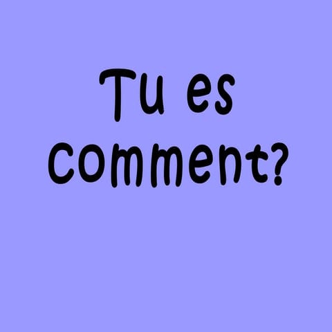 Powerpoint sur la description physique