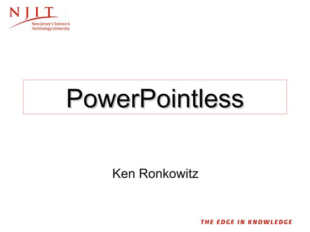 PowerPointless