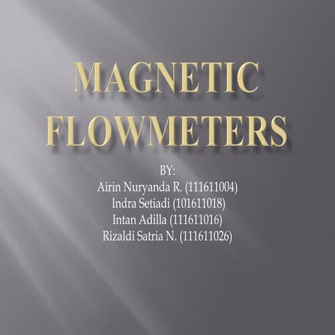 Magnetic Flowmeter