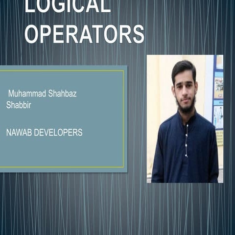 Logical Operators C/C++ language Programming | PPT