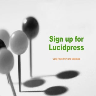 PowerPoint of Lucidpress signin