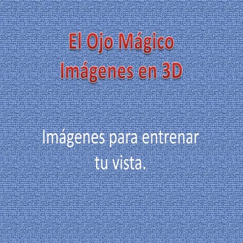 Power point ojo magico