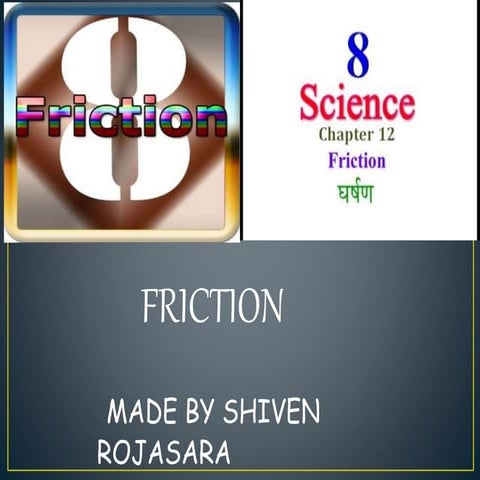 Power point on friction | PPTX