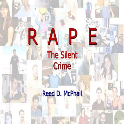 Powerpoint On Rape Final With Pictures