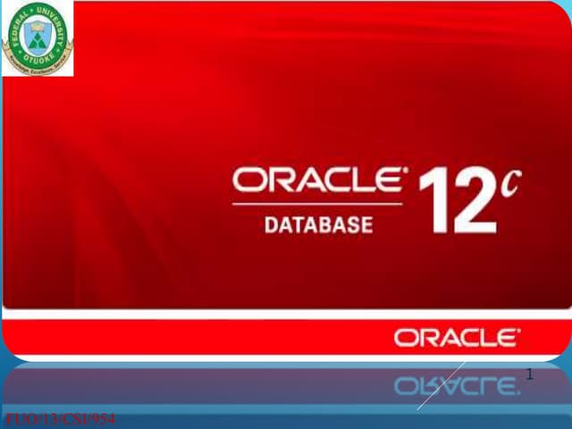Power point oracle db 12c | PPT