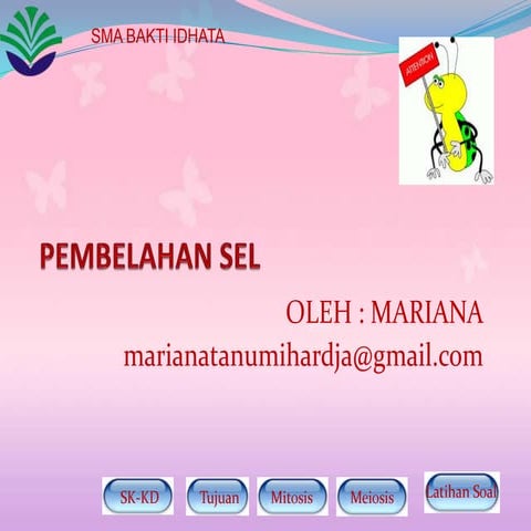 Power point pembelahan sel