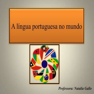 Power point portugues no mundo tema...