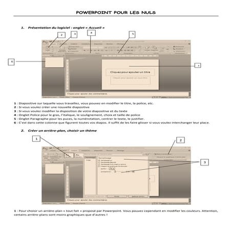 Guide d'utilisation Microsoft PowerPoint 2016 | PDF