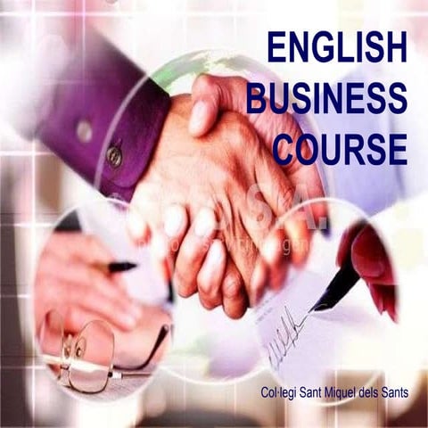 Contents of the course.