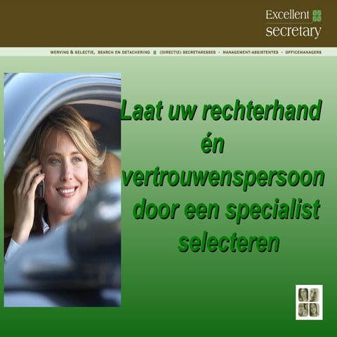 Presentatie ExcellentSecretary