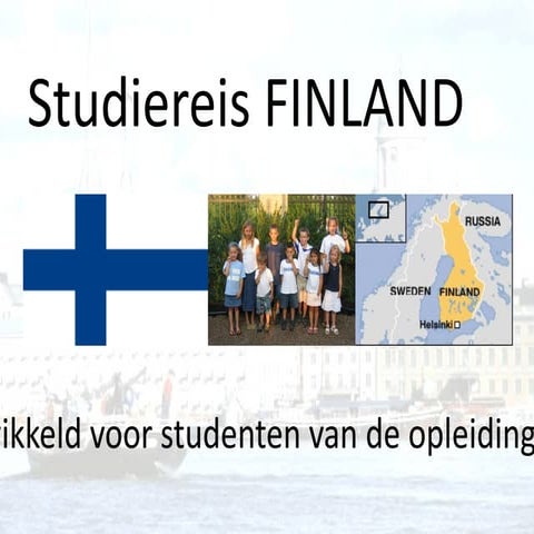 Powerpoint presentatie finland[1] | PPT