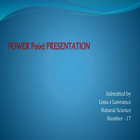 Powerpoint Presentation | PPTX