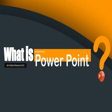 Power point presentation by M.Abdul Mohaymin 613 (1).pptx