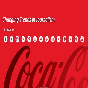 PowerPoint Presentation Designer - Changing Trends