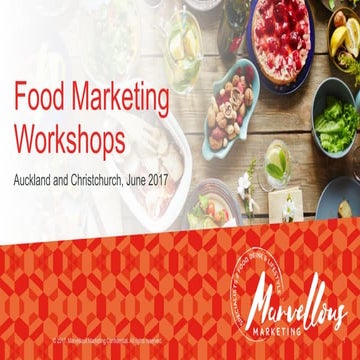 PowerPoint Presentation Food Marketing