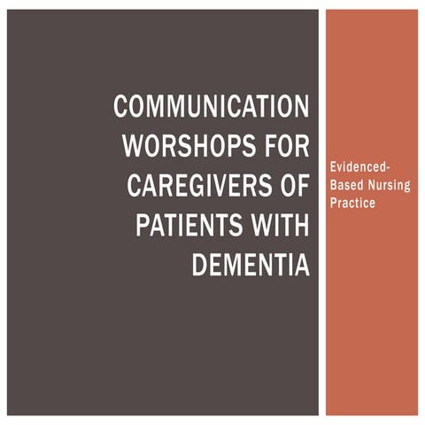 Power point presentation EBP