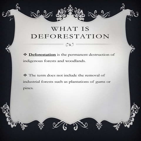 Deforestation | PPT