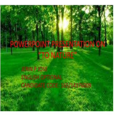 Powerpoint presentation